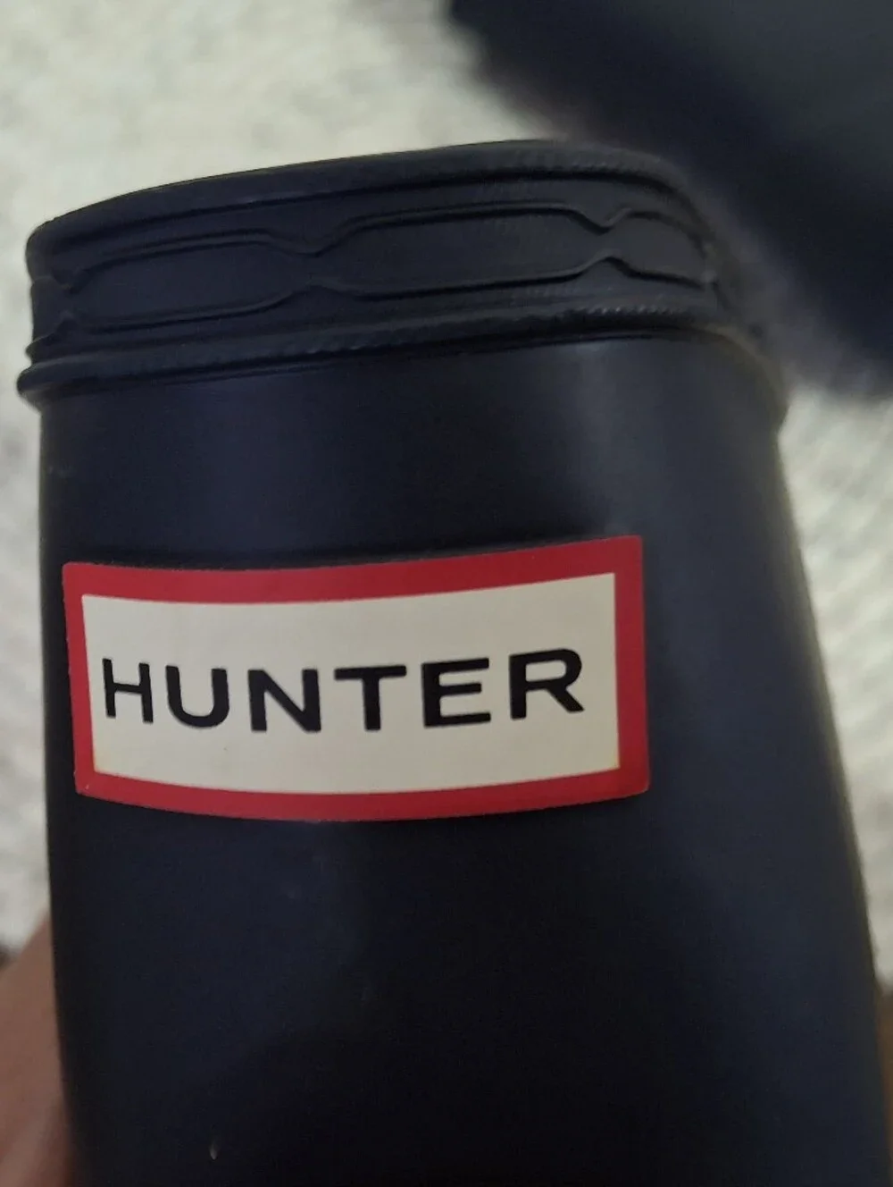 Hunter Kids Navy Rain Boots
